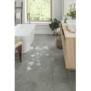 Islander Flooring Milan Marble 0.24 in. Thick x 12 in. Width x 24 in. Length Waterproof Rigid Core Painted Bevel Vinyl Tile Flooring (18 sq. ft. per case - 9 Pieces per case)