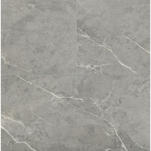 Islander Flooring Milan Marble 0.24 in. Thick x 6 in. Width Waterproof Rigid Core Painted Bevel Vinyl Tile Flooring - Sample