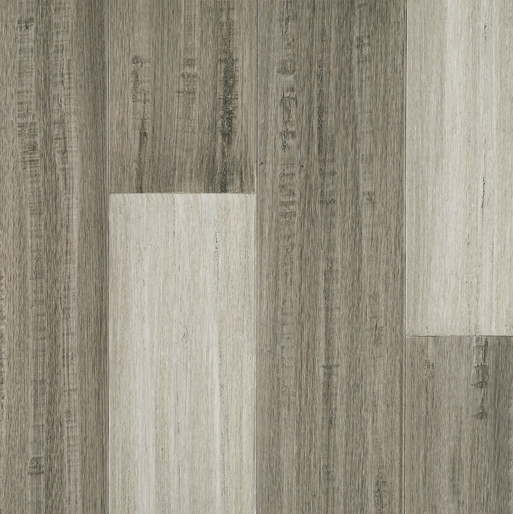 Islander Flooring Mixed Gray Engineered Bamboo with HPDC Rigid Core Flooring - Sample