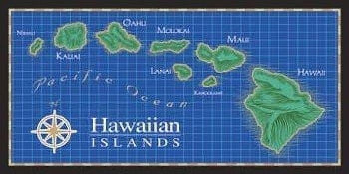 Islander Group Gotta Be Hawaiian Brand Island Chain Beach Towel 30" x 60"