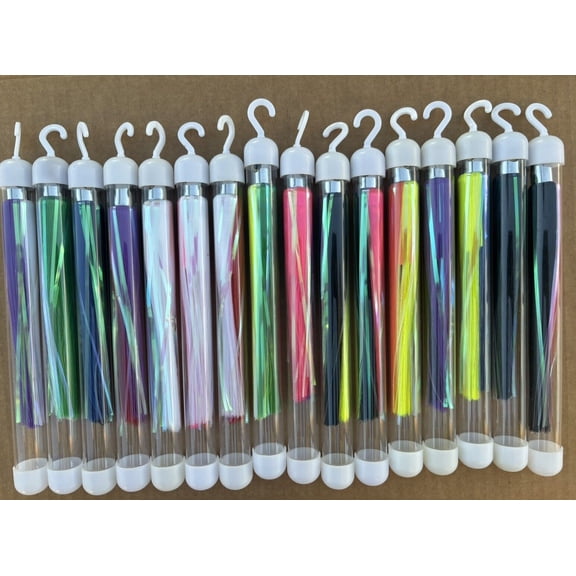 Islander Ilander Style Fishing Skirts New 10 PK Offshore Trolling Lures Mahi Hoo