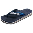 thumbnail image 1 of Islander Men Women All-Weather Comfortable Beach Flip-Flop Sandals Slippers - Navy - M6/W8, 1 of 5