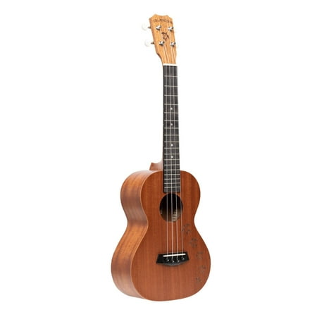 Islander Tenor Ukulele w/ Mahogany & Honu Turtle Engraving - MT-4-HNS