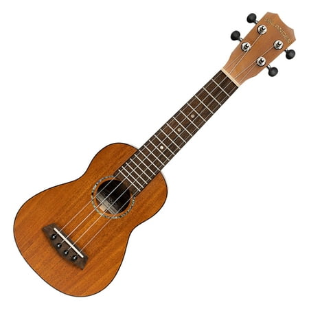 Islander Traditional Soprano Ukulele with Solid Mahogany Top - MSS-4