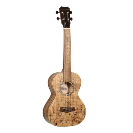 Islander Traditional Tenor Ukulele with Spalted Maple Top - MAT-4