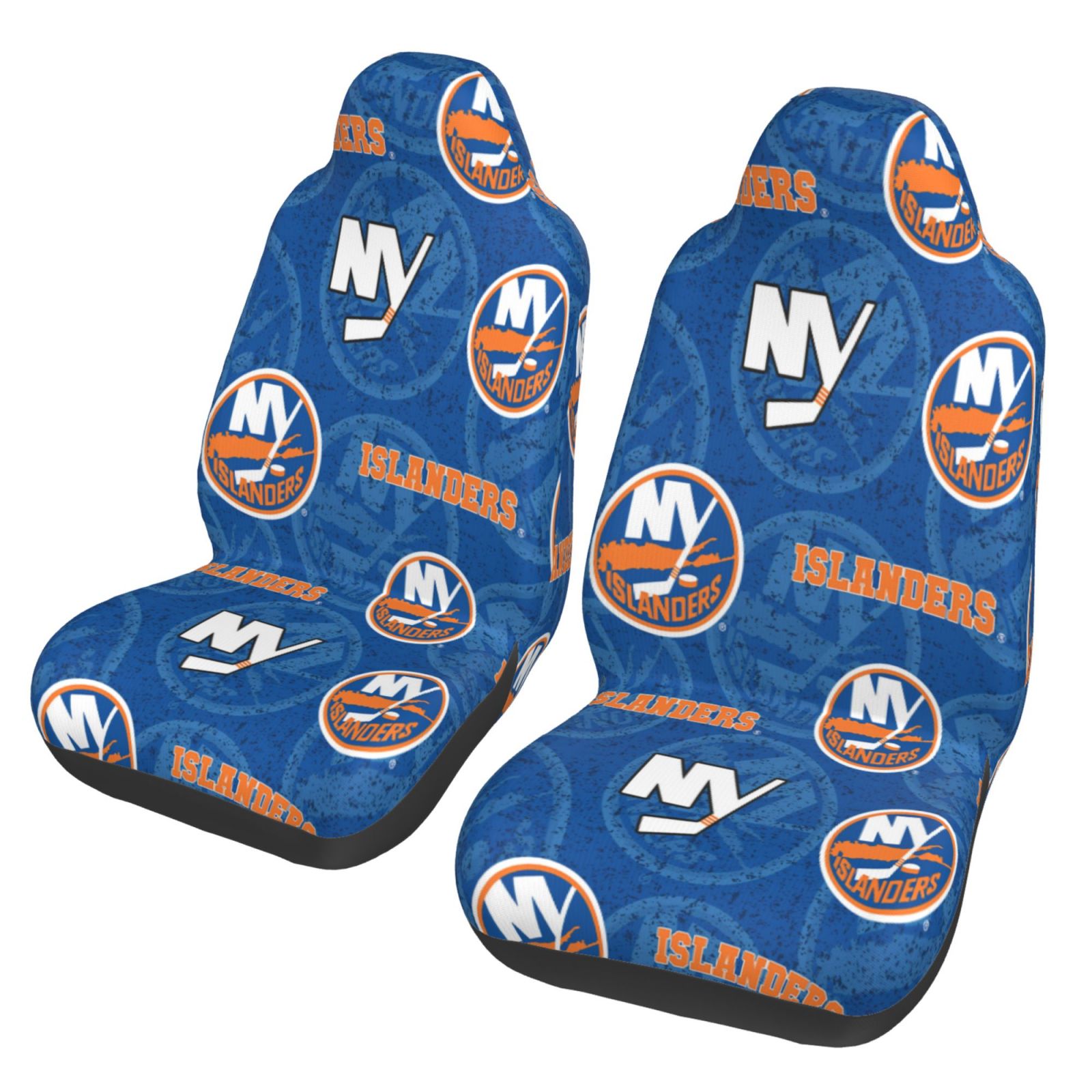 Ice Skate Pattern Print Universal Fit Car Seat Covers