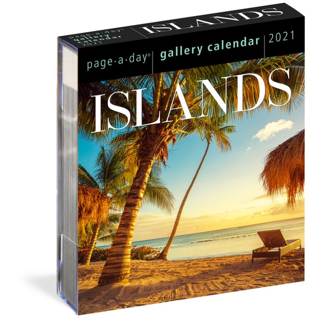 Islands PageADay Gallery Calendar 2021