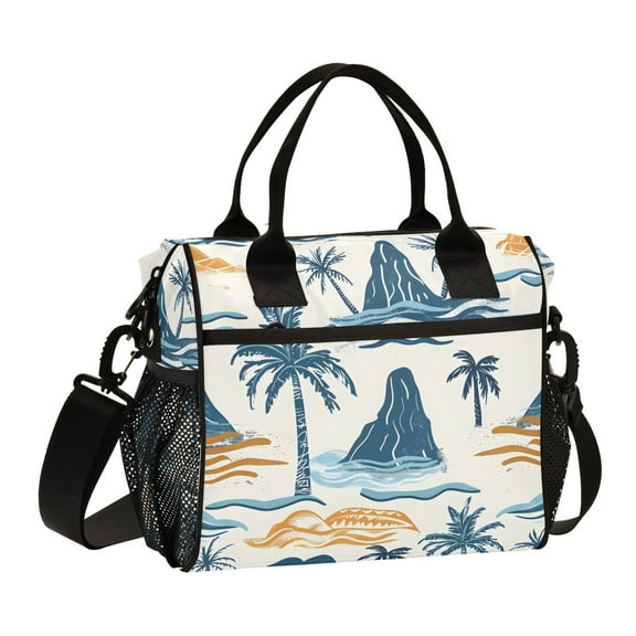 Islands Trees Cooler Bag Lunch Bag Soft Cooler Cooling Tote Insulated Lunch Box for Adult Men Women