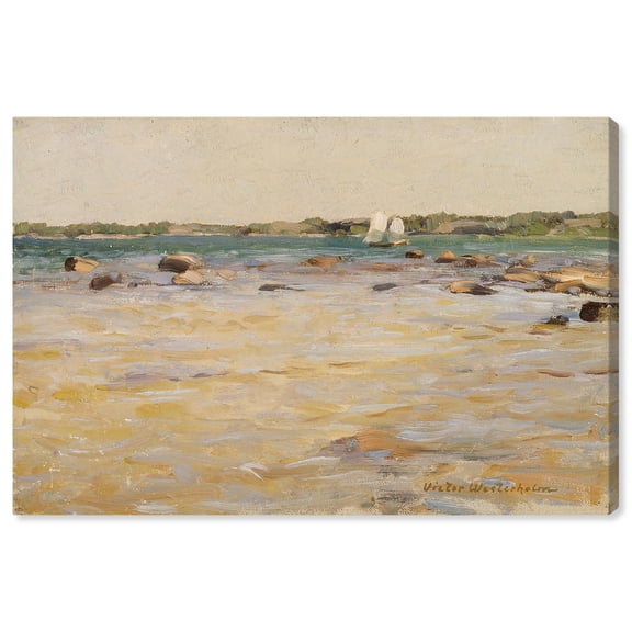 Islands by Victor Westerholm Canvas Countryside Wall Art by Art Remedy, Gallery Wrapped, 24" x 16"