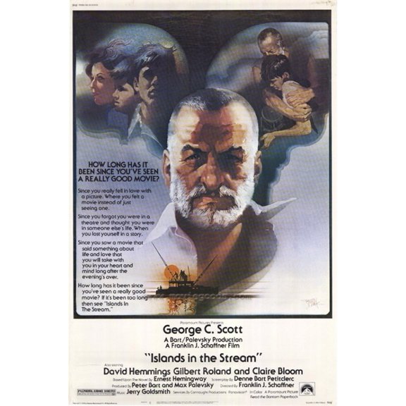 Islands in the Stream Movie Poster (11 x 17) - Item # MOVAE6652