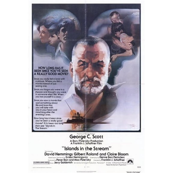 Islands in the Stream Movie Poster - 27 x 40 in.