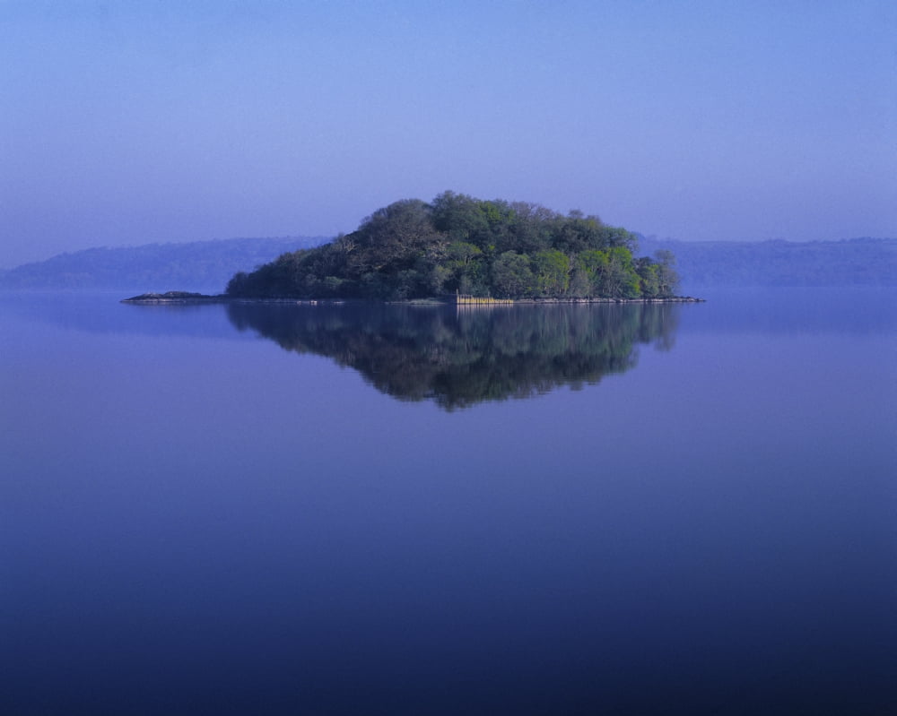 Isle Of Innisfree Lough Gill Co Sligo Ireland Poem Written By William Butler Yeats Lake Isle Of Innisfree On The Island Canvas Art - The Irish Image Collection Design Pics (32 x 24)