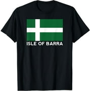 Isle Of Barra Flag British Isles Sea Scotland Wales Ireland T-Shirt