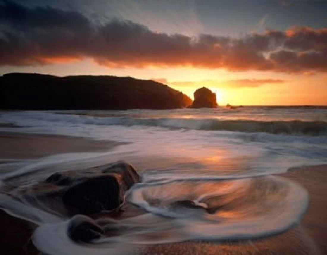 Isle Of Lewis Outer Hebrides Scotland Canvas Art - Panoramic Images (16 x 12)