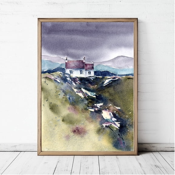 Isle Of Skye Scottish Landscape Wall Art Decor Unframed Paper Print
