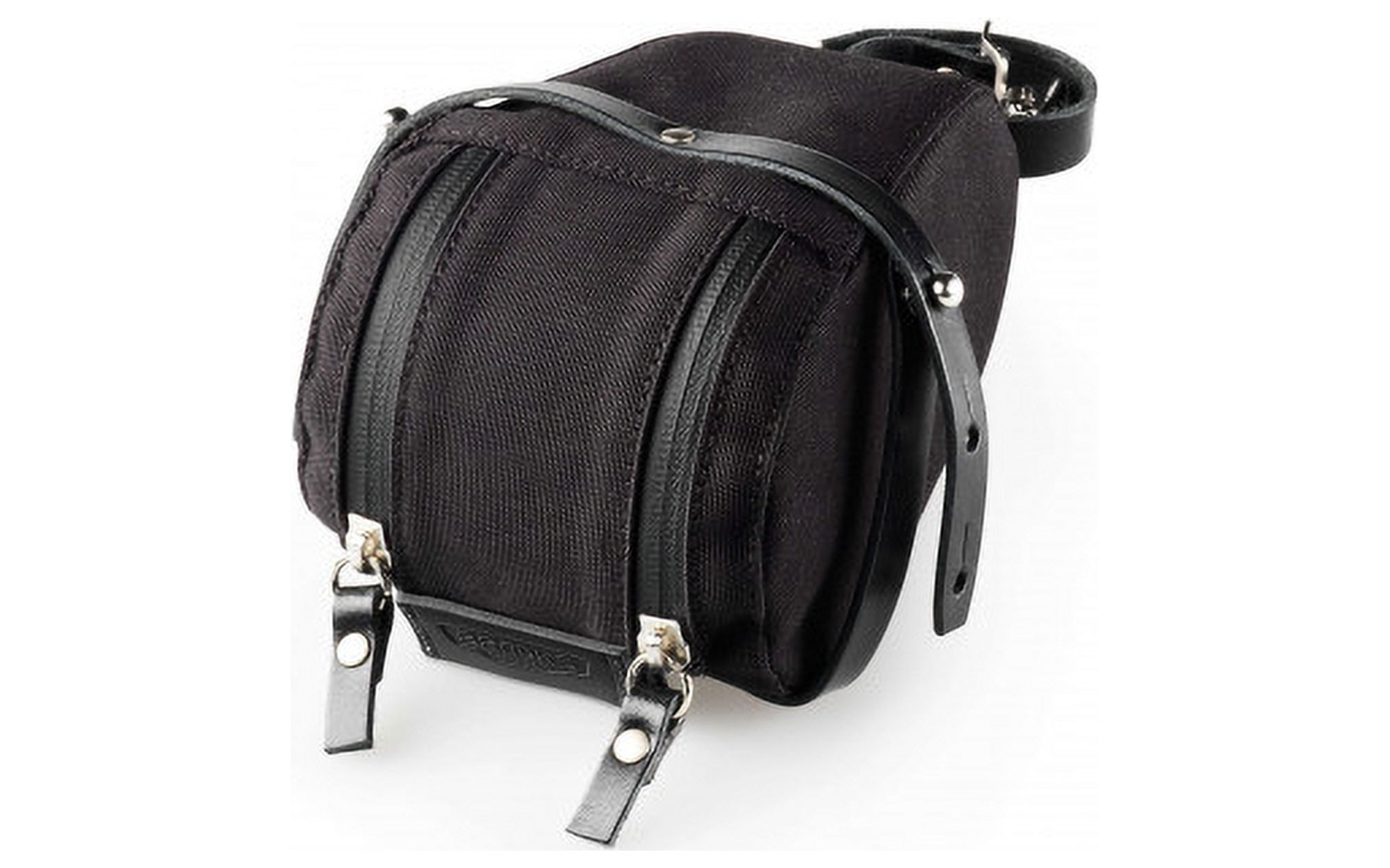 Isle Of Wight Saddle Bag - Small - Black/Black - Walmart.com