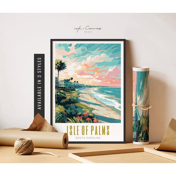 Isle Palms South Carolina Wall Decor