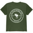 thumbnail image 1 of Isle Royale National Park Youth T Shirt Military Green YXL, 1 of 1