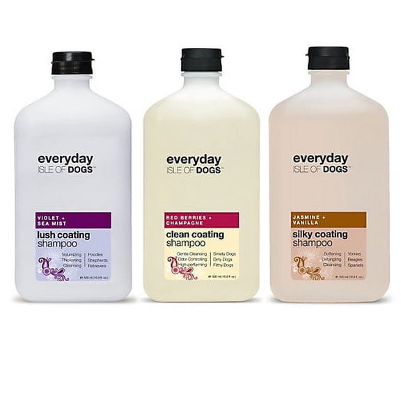 Isle of Dogs Everyday Violet & Sea Mist Coating Shampoo for Dogs