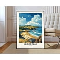 thumbnail image 1 of Isle of Islay Scotland Wall Hanging Home Decor Art Print, Unframed Paper Poster 24x36in, 1 of 4