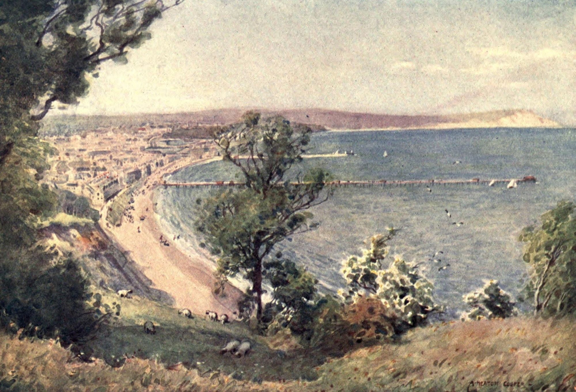 Isle of Man 1911 Ramsey Bay Canvas Art - Alfred Heaton Cooper (24 x 36)