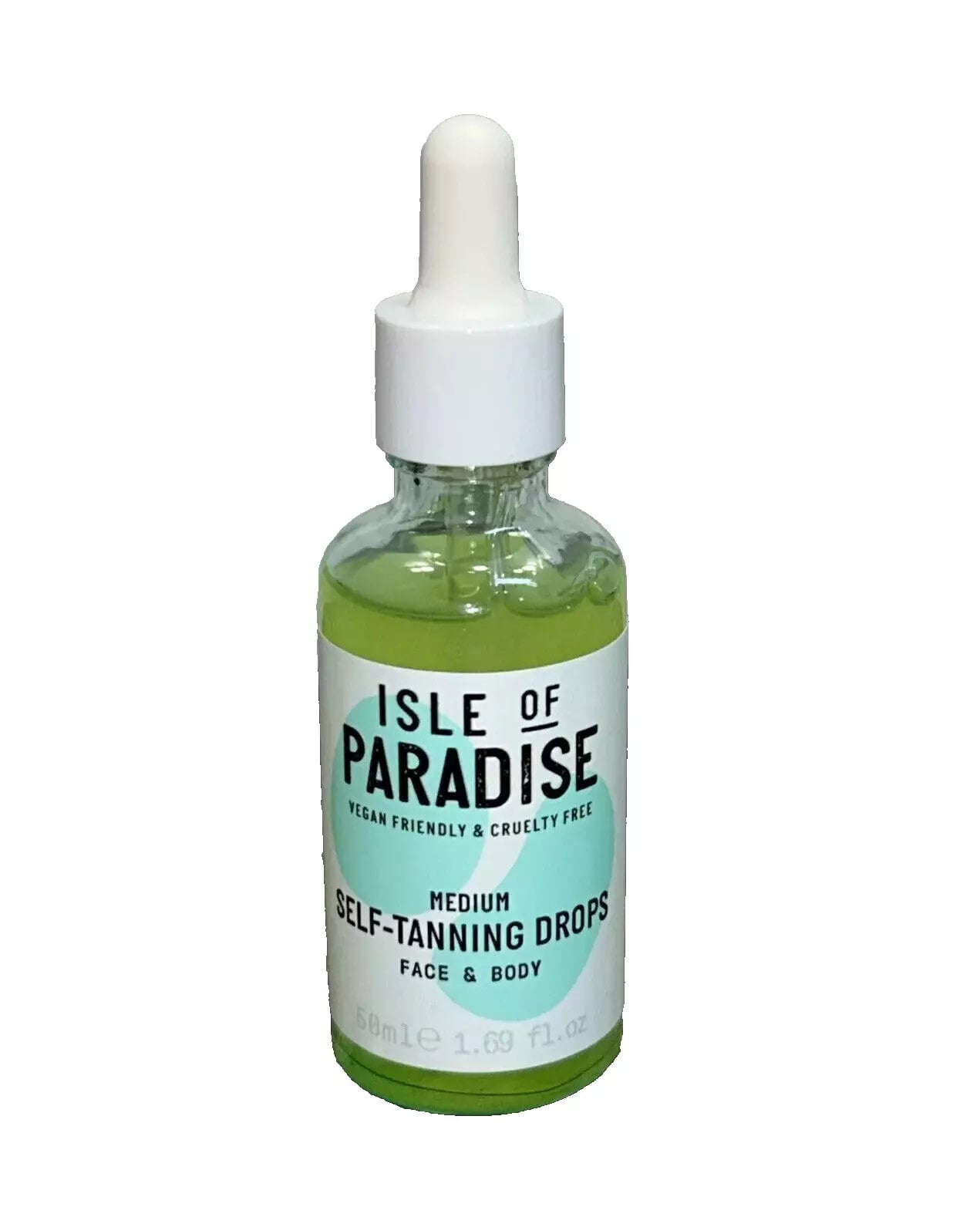 Isle of Paradise Face & Body Self Tanning Drops Medium - 1.69 fl oz / 50 ml