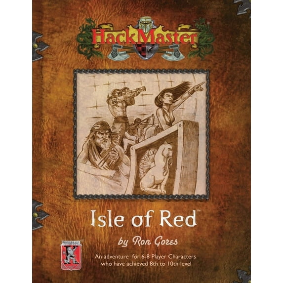 Isle of Red: HackMaster Adventure, (Paperback)