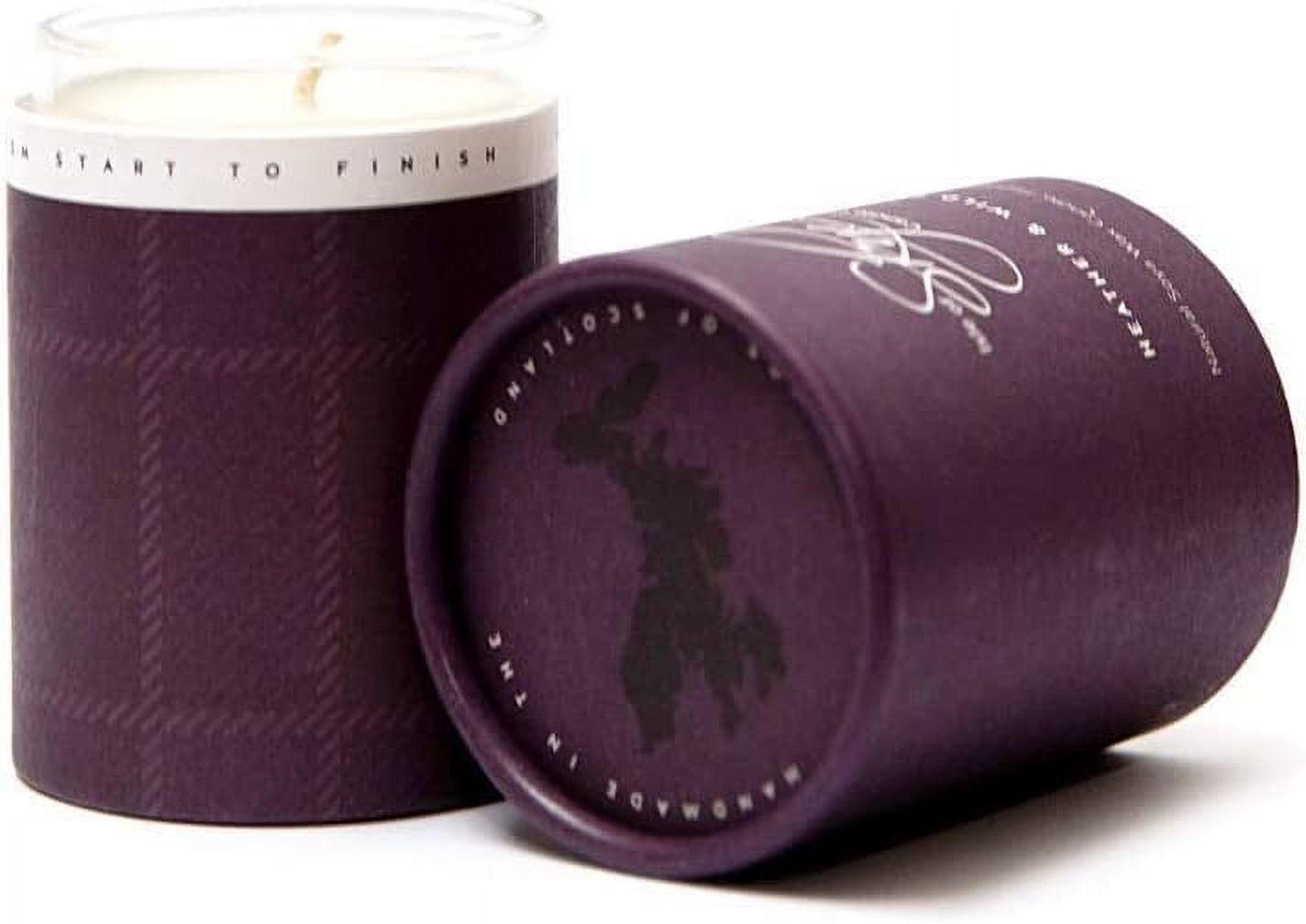 Isle of Skye Candle Co. Heather and Wild Berries 100% Natural Blend of Soya Wax and Botanical Oils, 20h Candle Made in Scotland