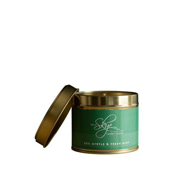 Isle of Skye Candle – Soy Scented Tin Candle, 40-Hour Burn Time, Made with Natural Soy Wax & Essential Oils – Eco-Friendly Travel Candle