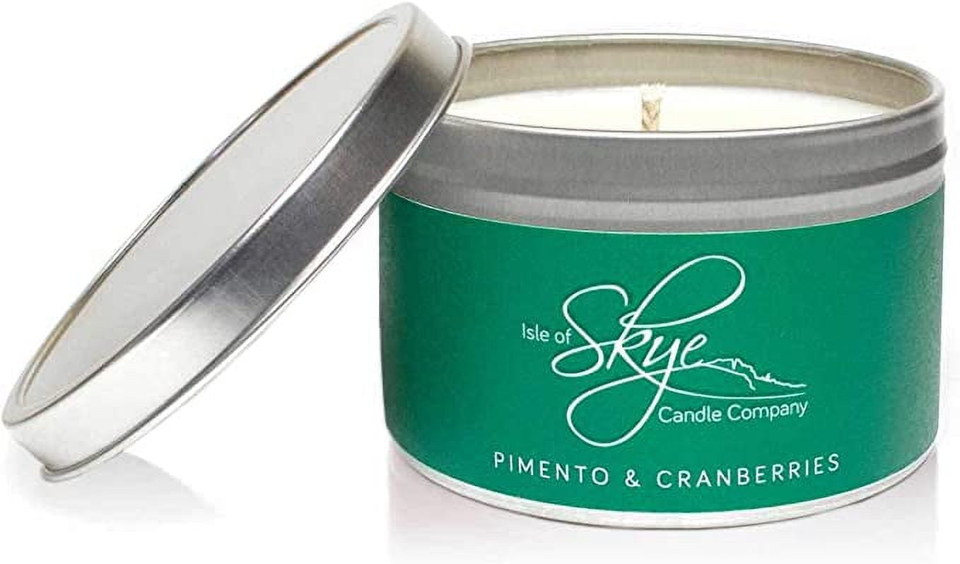 Isle of Skye Candles Co. Pimento & Cranberries Travel Container Natural
