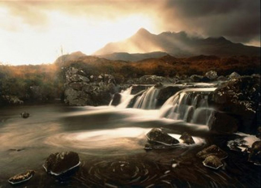 Isle of Skye Highlands Scotland Canvas Art - Panoramic Images (17 x 12)
