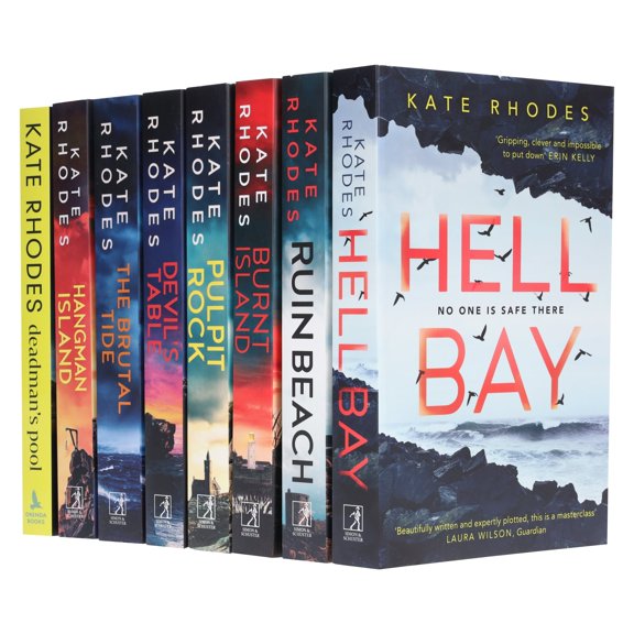 Isles of Scilly Mysteries By Kate Rhodes 8 Books Collection Set - Fiction - Paperback