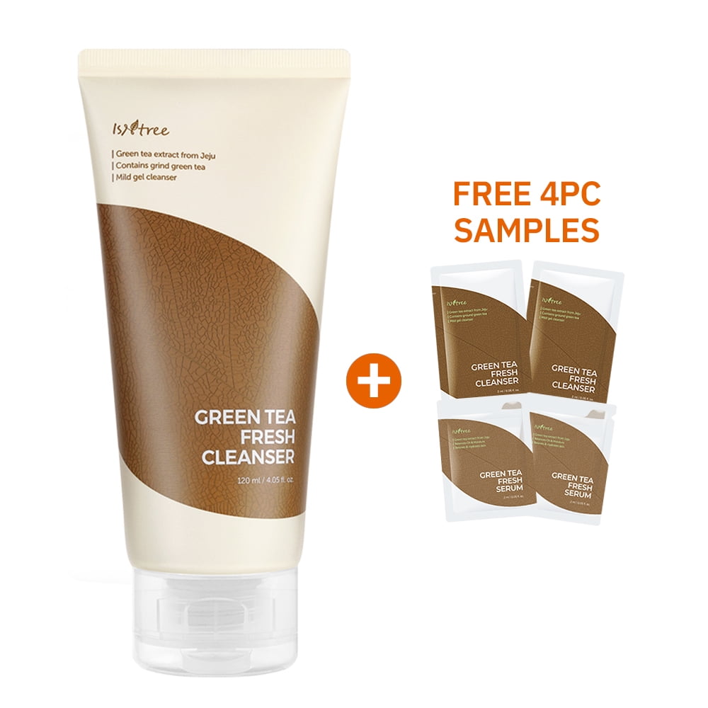 Isntree Green Tea Fresh Cleanser, 120ml / 4.05 fl. oz. - Walmart.com