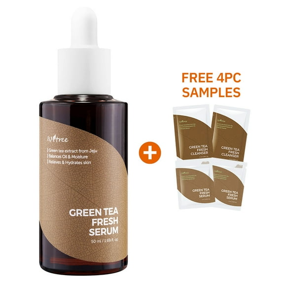 Isntree Green Tea Fresh Face Serum, 50ml / 1.69 fl. oz.