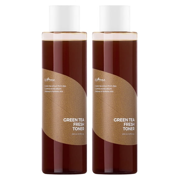 K Beauty Isntree Green Tea Fresh Toner 200ml 6.76oz X 2 Pack
