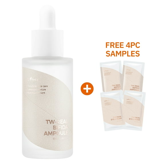 Isntree TW-Real Bifida Ampoule Face Serum, 50ml / 1.69 fl. oz.