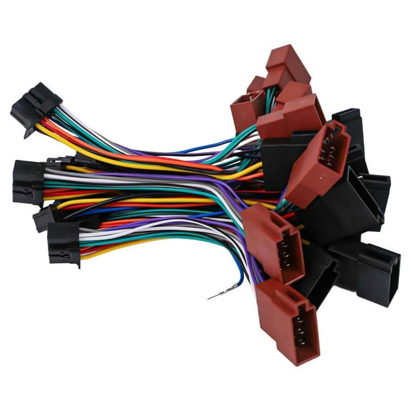 Iso Connector Cable Cd Tail Line Adapter Replacement Installation Wear-Resistant Materials For Pioneer 2010 Car