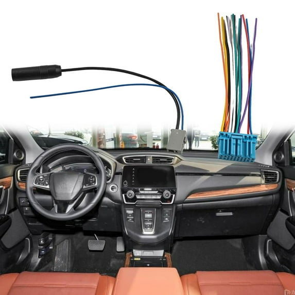 Iso Wiring Harness Adaptor Cable Connector Wire For Honda For Suzuki For Accord For Civic Antenna Adapter Cable Accessories