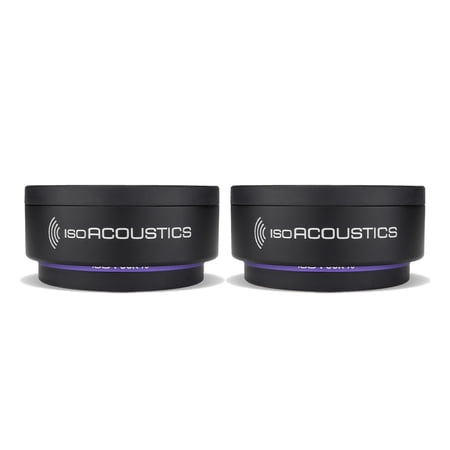 IsoAcoustics ISO-PUCK 76 Isolator Feet for Large Studio Monitors and Speakers (Pair)