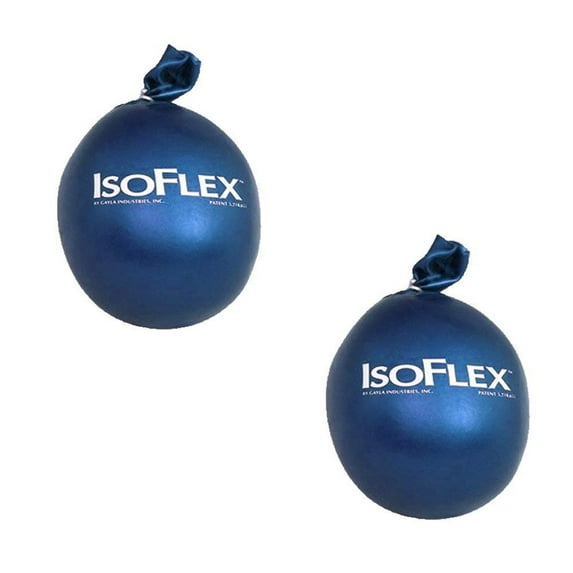 IsoFlex Blue Stress Ball Hand Massager 2 Pieces
