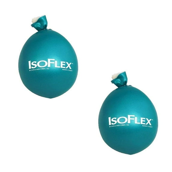 IsoFlex Teal Stress Ball Hand Massager 2 Pieces