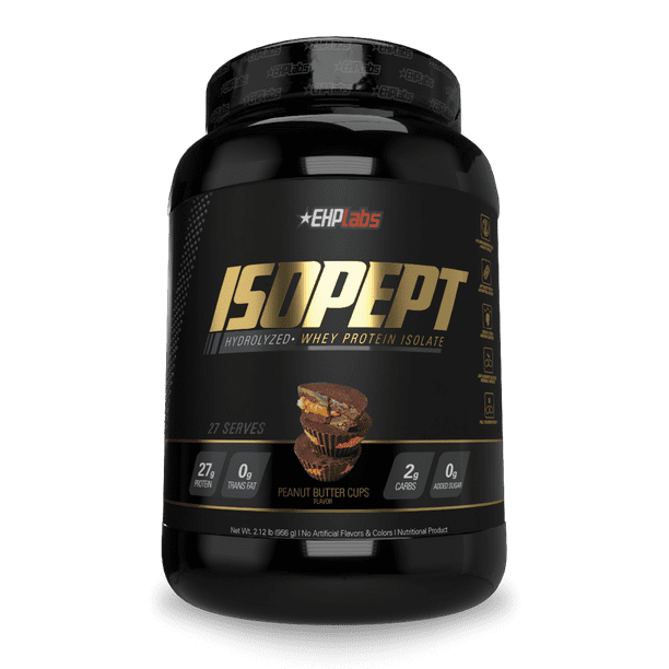 IsoPept Hydrolyzed Whey Protein Powder by EHPlabs 100 Whey Protein