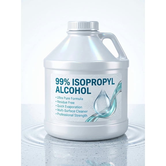 Isocrest 99% Isopropyl Alcohol (IPA), 1 Gallon - Electronics, Tool and Surface Prep Solvent