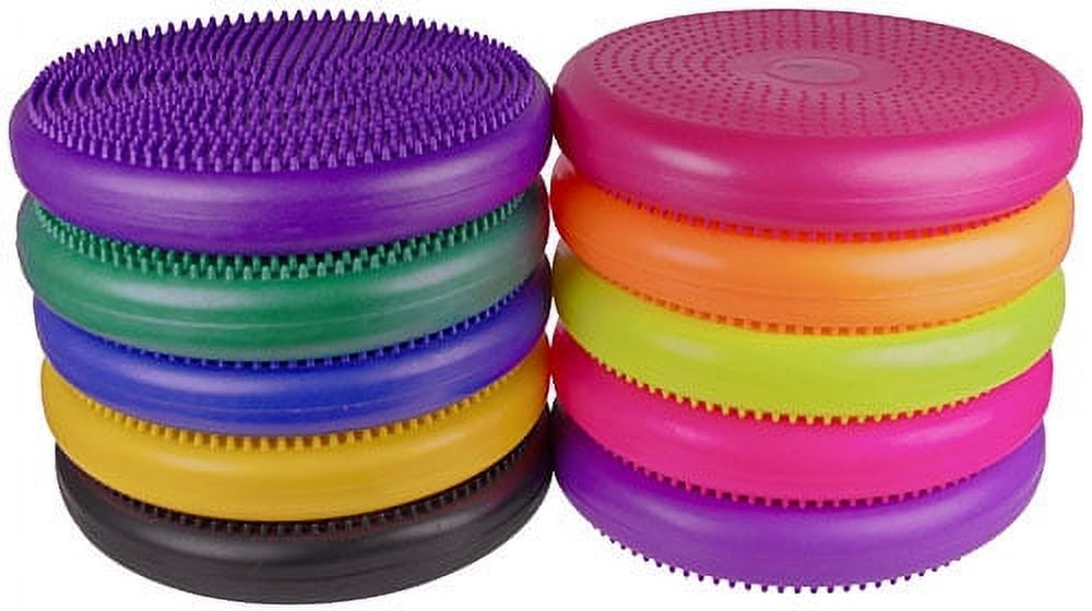 A disc is a rubber-like cushion that is located between each of