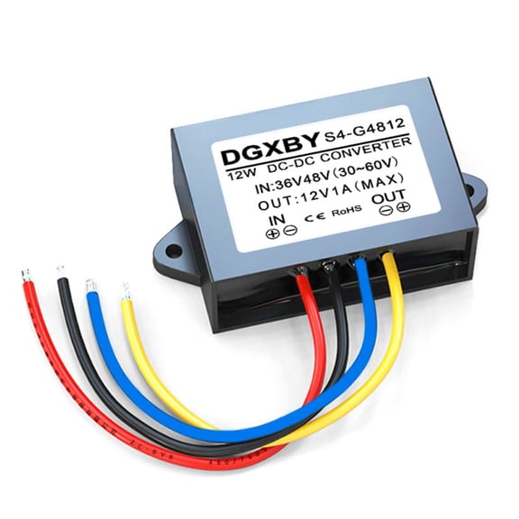 Isolated 36V48V TO 12V 1A DC Power Converter 30-60V TO 12V 1A Vehicle Equipment Buck Converter