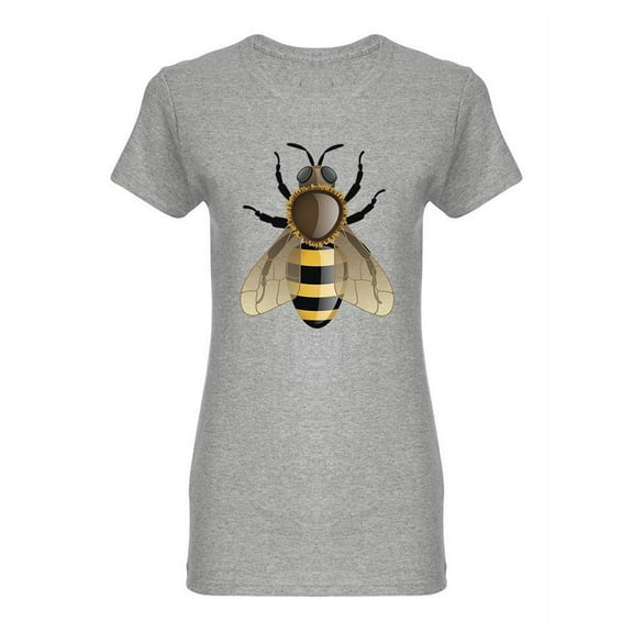Isolated Bee From Above T-Shirt Women -Image by Shutterstock, Female Large
