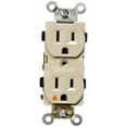 thumbnail image 1 of Isolated Ground Duplex Receptacle Ivory 15A-125V, 1 of 1
