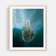 thumbnail image 1 of Isolated Serenity - Photography Boat Nature Scenic Water Wilderness Oak Framed Wall Art Print 18 x 24 inches, 1 of 12