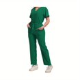 thumbnail image 1 of Isolation Gown Work Clothes Suit Nursing Oral Work Uniform Work Clothes Pants and Clothes Pure Colour, 1 of 7