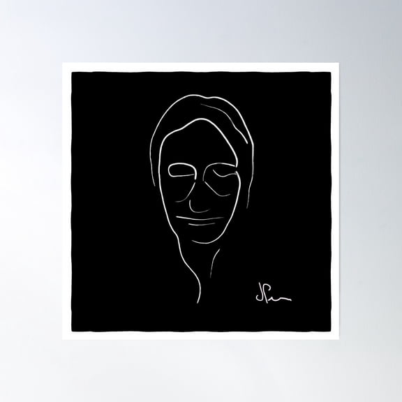 Isolation Poster Wall Art, Modern Wall Decor, 16x16 UNFRAMED